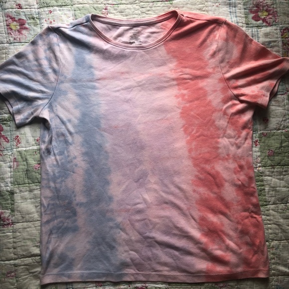 Hand dyed shirt! 💗💜💙 - Picture 2 of 4
